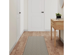 Vidaxl Tapete/passadeira 50x250 Cm Aspeto Sisal Platina