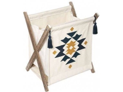 Suporte Para Revistas HOGAR Y MÁS (Pinho De Algodão)