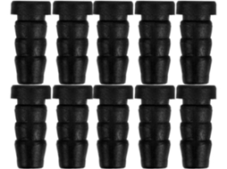 Capa Protetora Sewacc Para Rodízios De Cadeiras Com Furo 8mm Diâmetro, Material Pp Pa, Pacote Com 20 Unidades Para