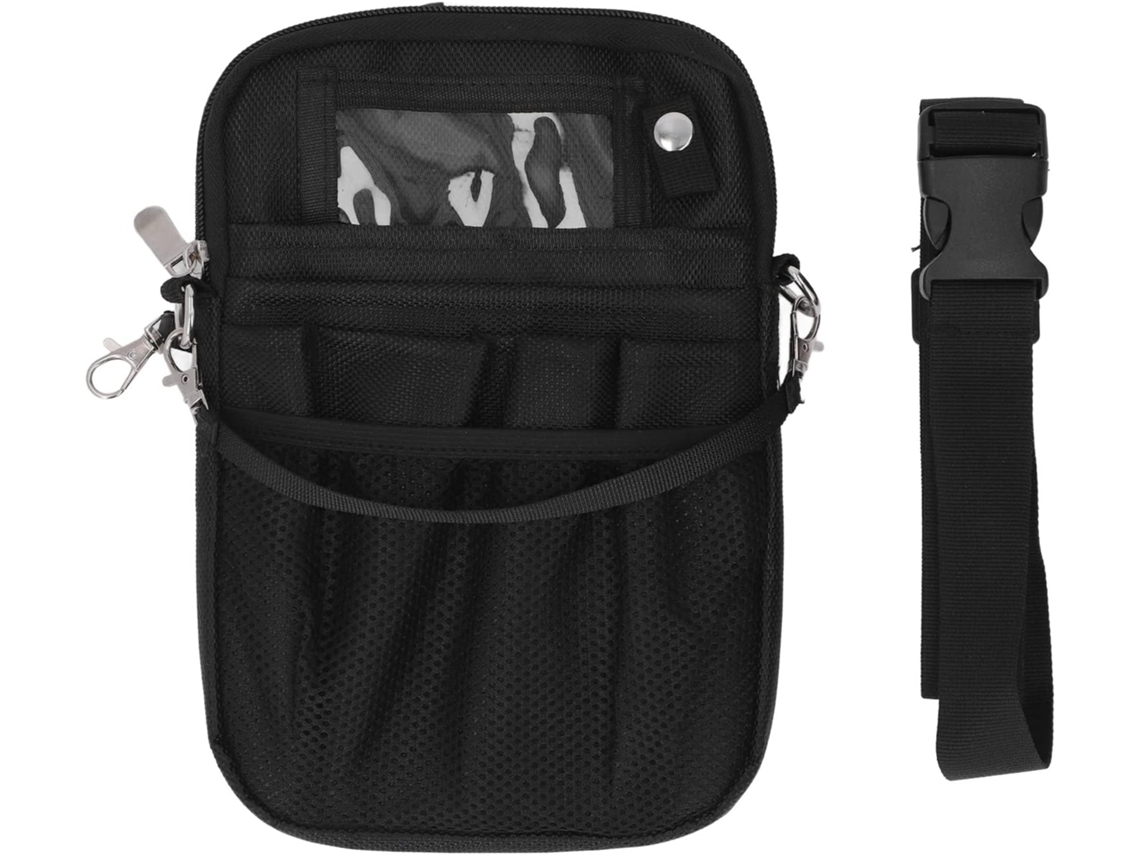 Bolsa para ferramentas de eletricista, bolsa de ombro multifuncional, portátil e reforçada para instalação de ferramentas.