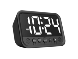 Relógio Digital Led Pequeno Para Quarto, Despertador Alto Para Dorminhocos, Volume/b Brilho Ajustável, Soneca Liptaptyn