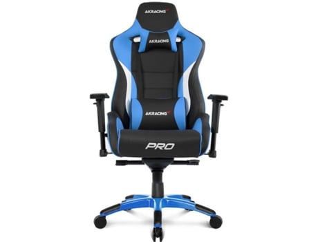 Cadeira Gaming AKRACING Pro (Até 150 kg - Elevador a Gás Classe 4 - Azul)