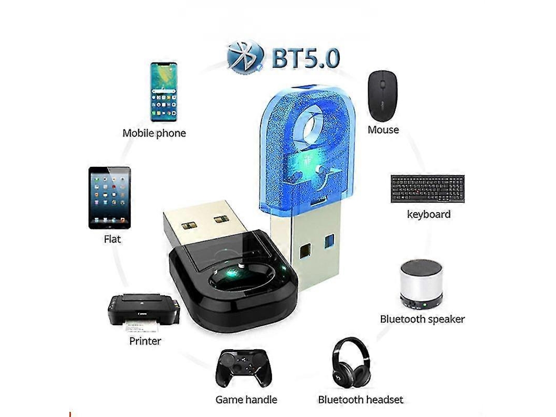 Adaptador Bluetooth 5.0 Usb Transmissor Bluetooth Para Pc Receptor De Computador