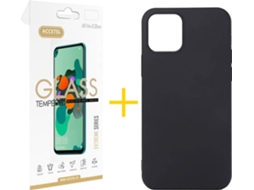 Kit Capa e Película Apple iPhone 11 SKYHE Liso (Preto)