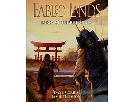 Livro Lords of the Rising Sun Large format edition Fabled Lands de Dave Morris Jamie Thomson (Inglês)