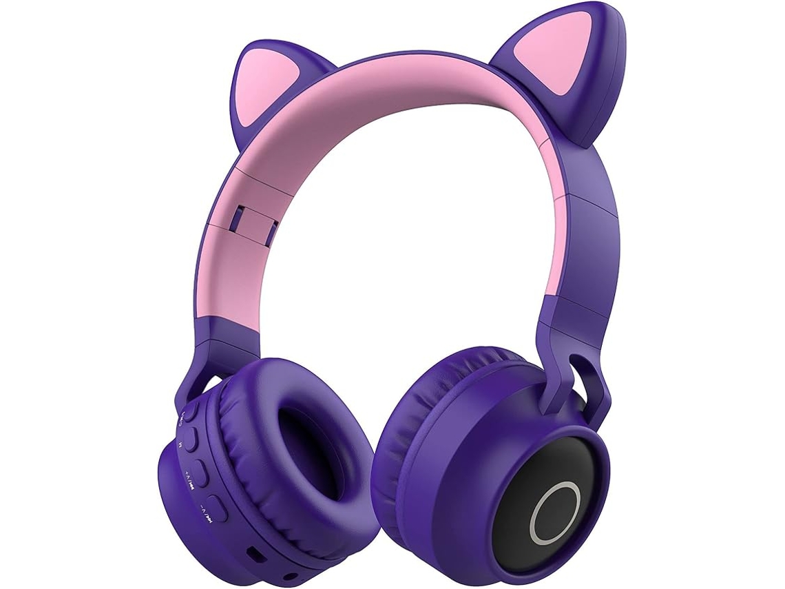 Auriculares Ear Headset Longa Duração Sem Ehstmind Bluetooth Roxo