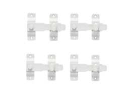 Pacote Com 4 Travas Para Porta De Celeiro Travas Para Porta De Celeiro Trava Para Portão Aquaforge