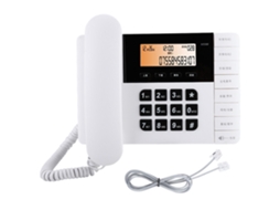 Telefone Residencial Sem Fio W598 Para Telefone Fixo, Telefone De Mesa, Celular, Escritório Em Casa, Telefone De Mesa, Branco Brilvibera