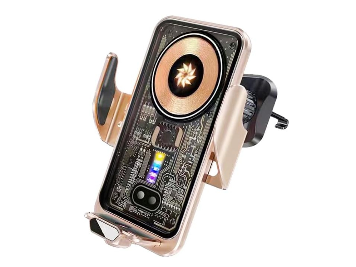 Carregador Carro Sem Carregamento RADIODDITY Dourado