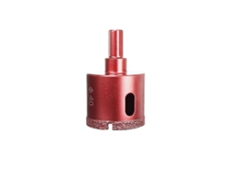 Broca de Sierra de Agujero Revestida de Diamante 40mm S/MARCA