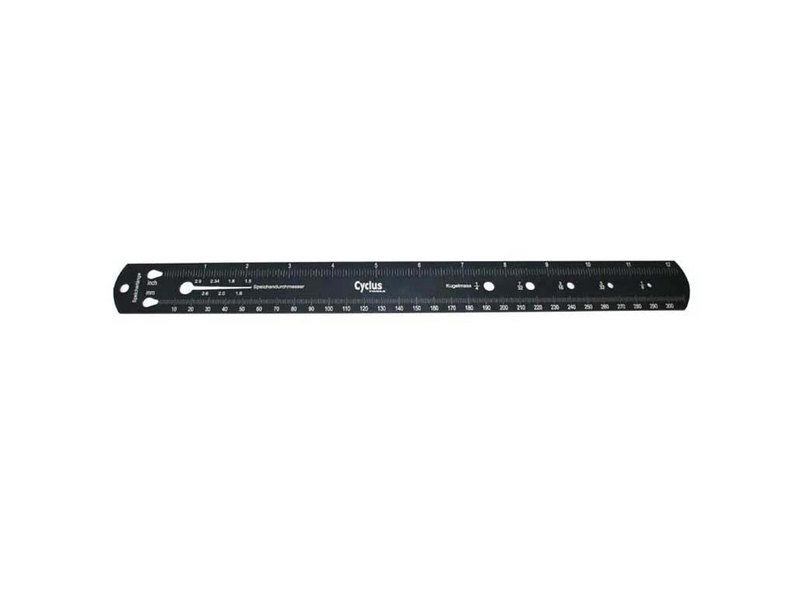 Msc Cyclus Metal Spokes Ruler