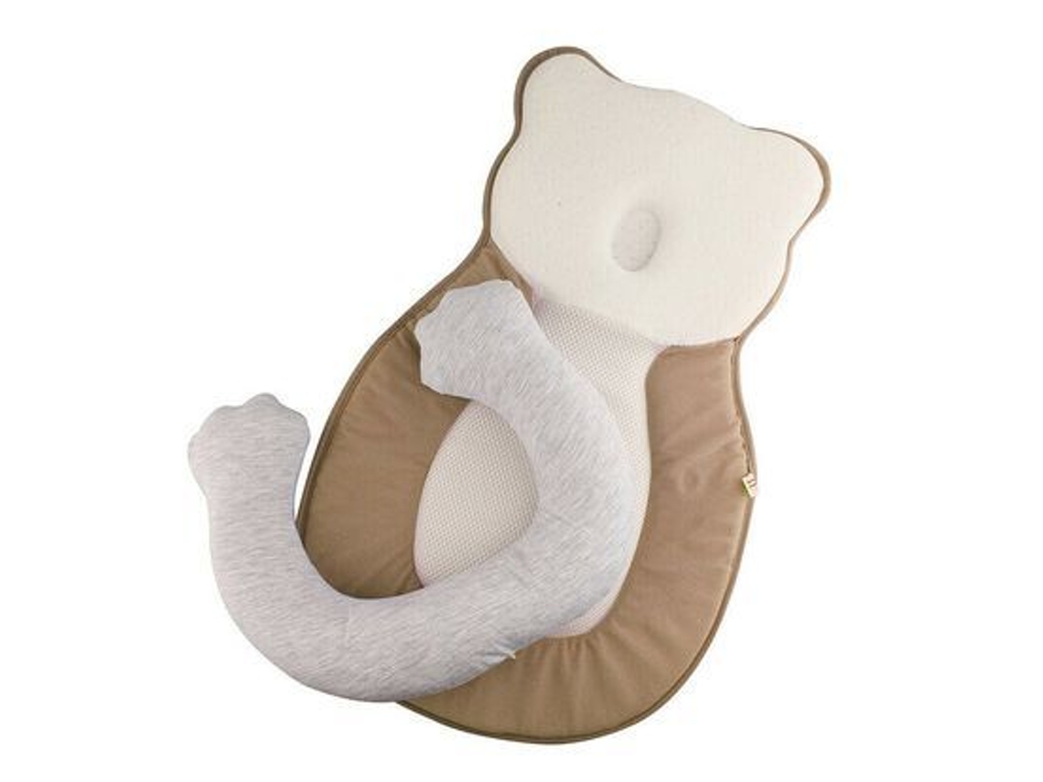 Travesseiro De Posicionamento Para Bebês Anti-deformação | Travesseiro De Suporte Para Cabeça Plana