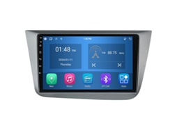 Central Multimídia Carplay Gps 4 Gb 64 Gb Para Seat Altea 5p 2004-2015toledo 5p 3 2004-2009 Android Auto Bluetooth