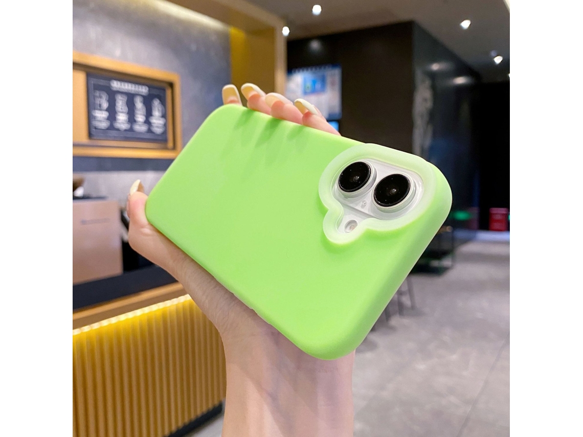 Capa Para Iphone 17 Air Em Silicone Líquido Com Toque Aveludado, Cor Sólida E Sensação De Pele.