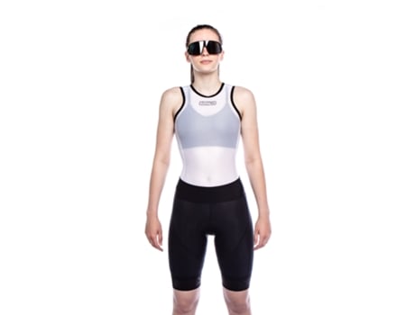 Calções para Mulher de Ciclismo BIORACER (M - Preto)