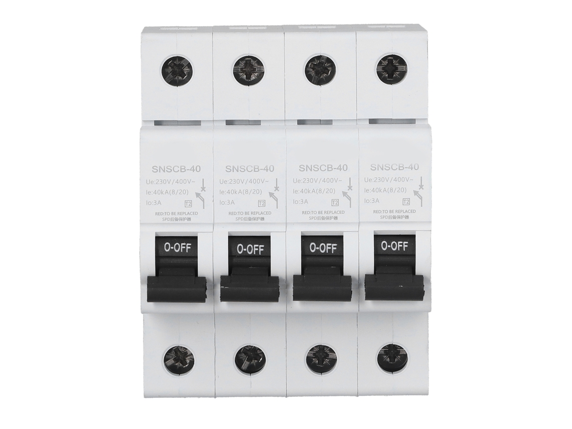 Disyuntor de Tensión Scb 4p40ka para Proteção contra Raios