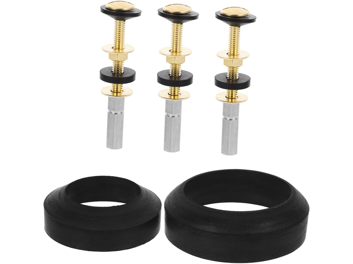 1 Conjunto De Parafusos E Acessórios De Reparo Para Vaso Sanitário