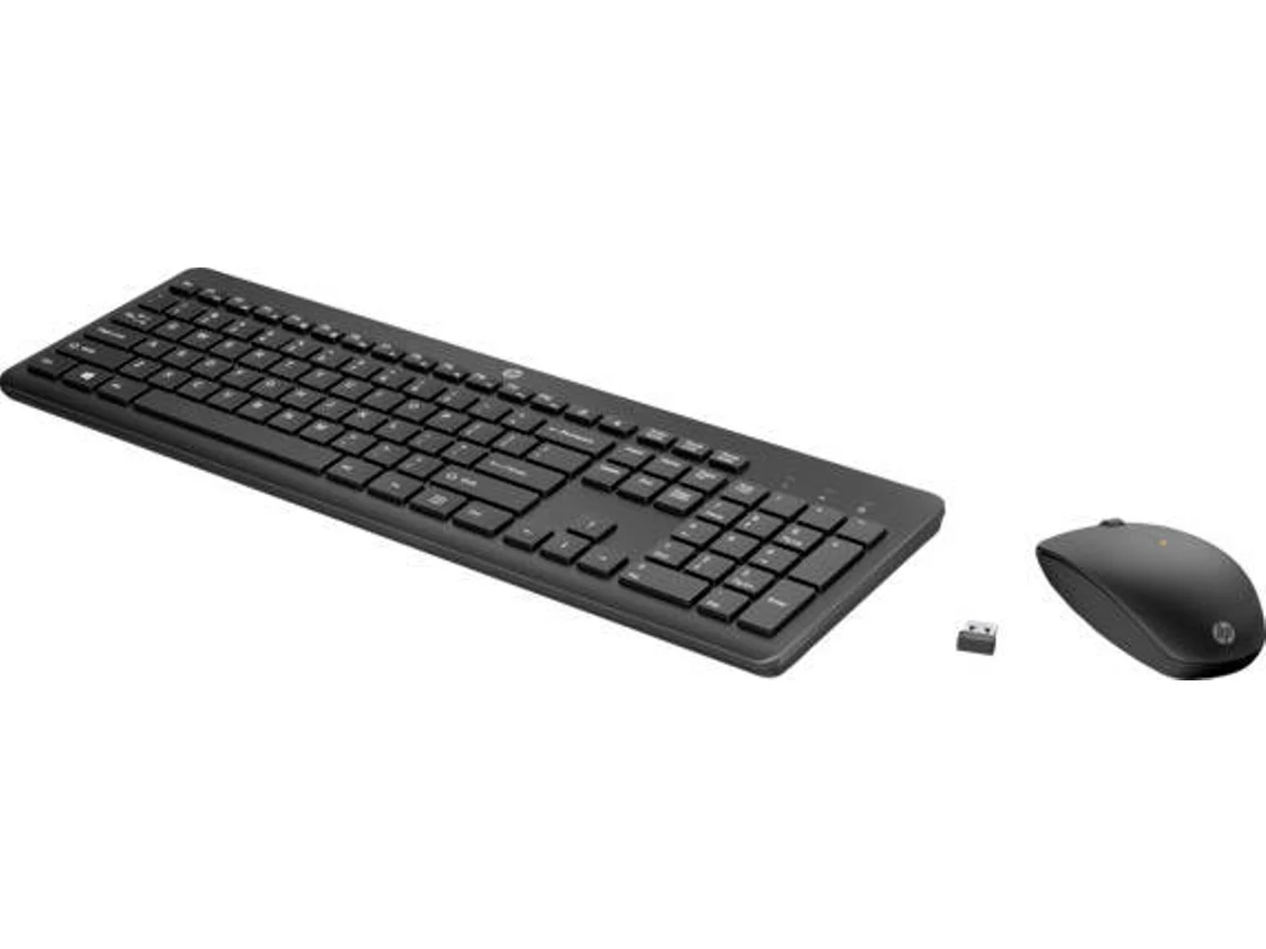 Teclado + Rato HP 230 (Sem Fio - Teclado Numérico)