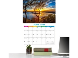 Calendário Mensal| De Parede Com Fotos 2026| Planejador Criativo Para Pendurar E Organizar Viagens, Negócios,