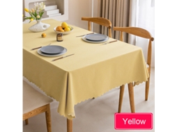 Toalha De Mesa Impermeável, Toalha De Mesa Nórdica De Algodão E Linho, Estilo Japonês, Toalhas De Mesa De Cor Sólida Para Mesa De Jantar, Mesa De Cent