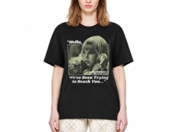 Rockinstone Poltergeist Movie Trying To Reach You Black Adult T-shirt Size:xl