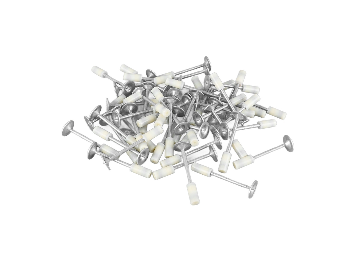 50pcs Conjunto De Pregos De Teto Aço Para Pistola De Prego Madeira Molduras Impacto Forte