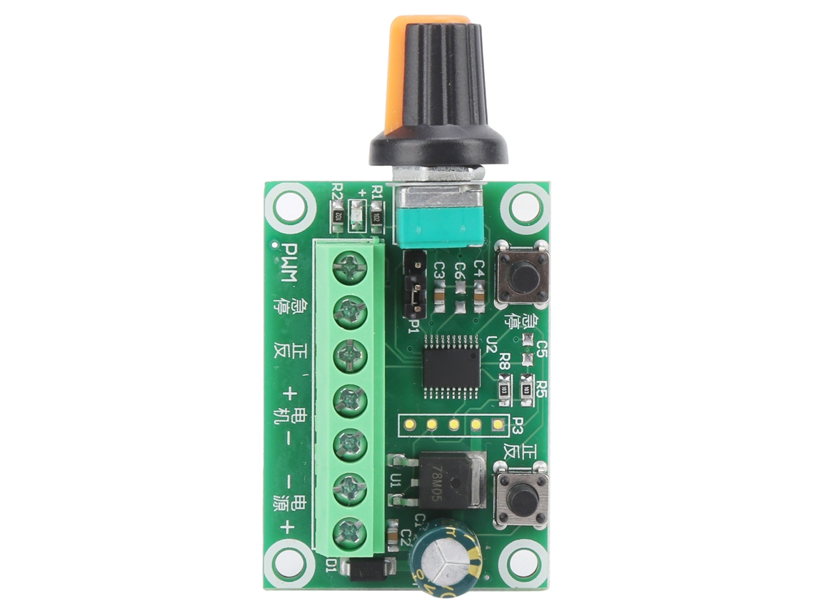 Controlador De Velocidade Contínua Pwm Para Motor Dc Sem Escova 6‑30v Com Modulação De Largura De Pulso Cw Ccw