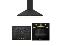 Pack Combo Solthermic Forno Rústico Placa De Gas Exaustor 90