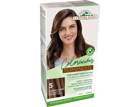 Cor de cabelo  No. 5 marrom 140ml