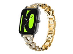 Pulseira De Relógio De Metal Com Diamante Pequeno Xdfind