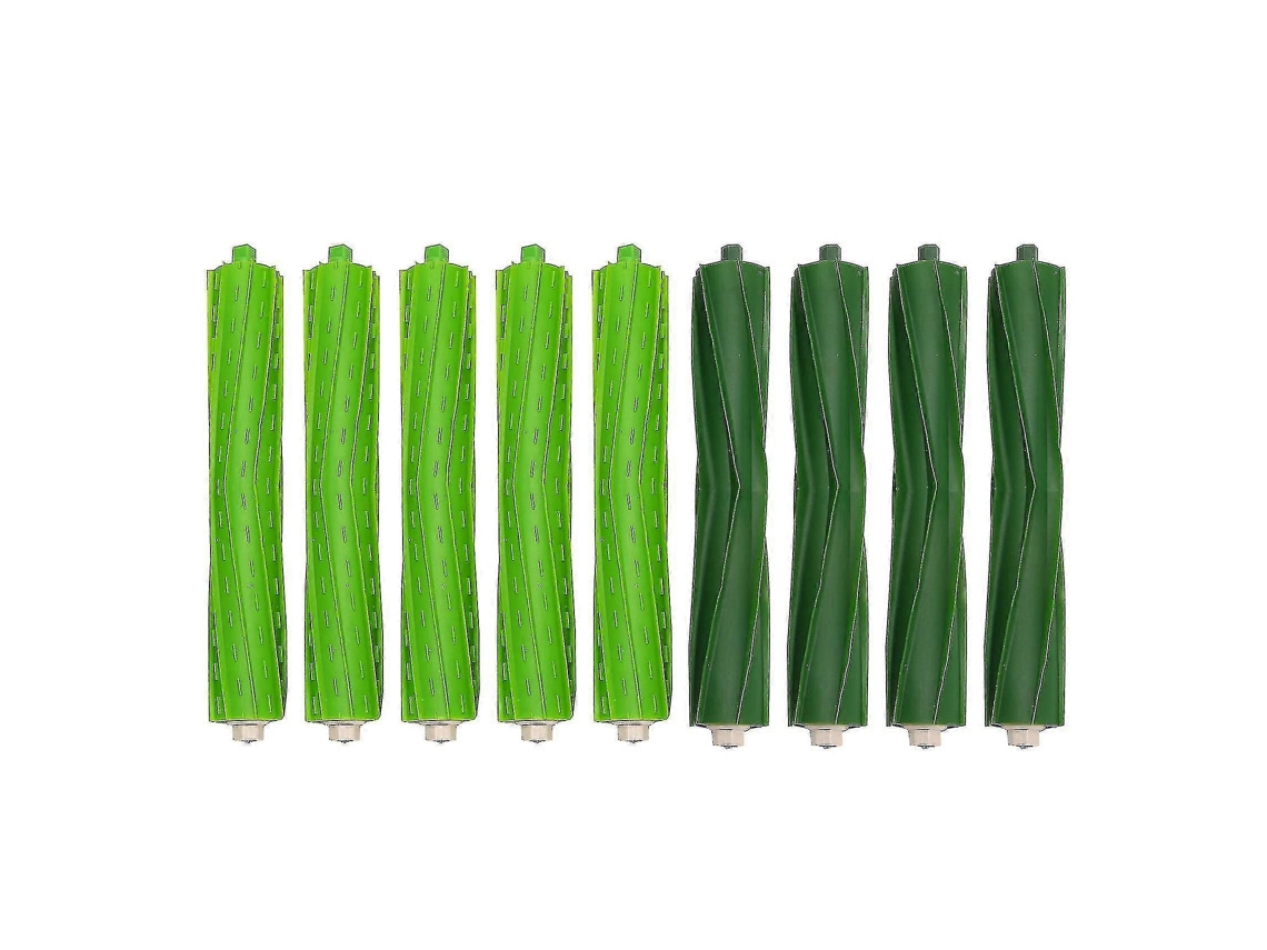 Conjunto Com 4 Rolos De Escova De Borracha Multissuperfícies Para Aspirador De Pó Robô Série Ie I7 I7i8 I8/plus E5 E6 E7 Brilvibera