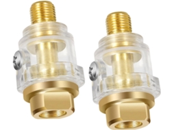 Mini Lubrificador Em Linha 1/4 Npt Lubrificador Para Ferramentas Pneumáticas Zeuxo