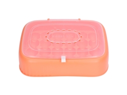 Organizador de Ovos LAXISCREED para Geladeira Laranja