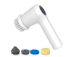 Esfregão Elétrico Giratório Para Banheiro E Cozinha, Sem Fio, Com Tela De Led, Bateria De Longa Duração E Carregamento Rápido*