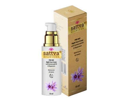 Creme Facial Noturno Pro Age, 50ml Sattva