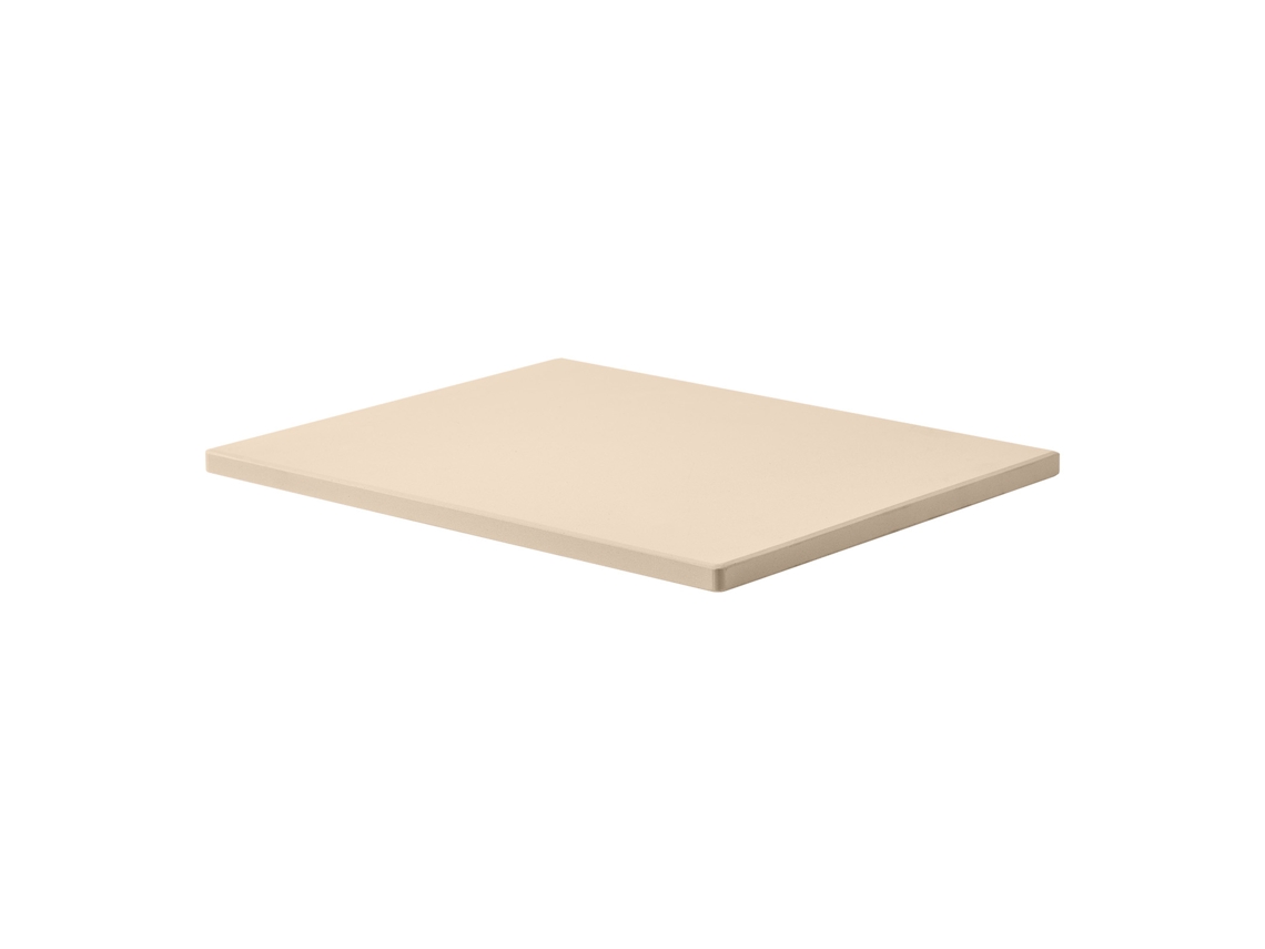 Pedra para Assar Pizza 406 X 355 Mm Retangular de Cordierita Placa Grande com Raspador 1 5 Cm Espessura Resistente Ao Calor 787 C Adequada Cozinha