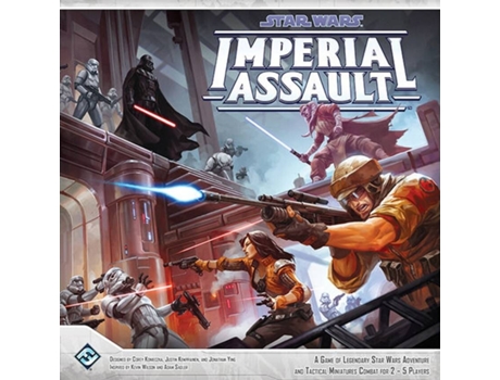Jogo de Tabuleiro DIVERCENTRO Star Wars: Imperial Assault (Idade Mínima: 14 - Nível Dificuldade: Intermédio) — Jogo em Inglês