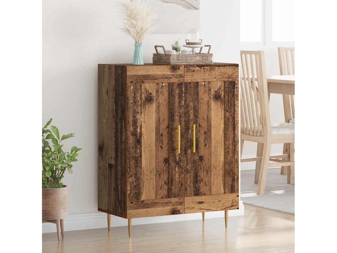 Vidaxl Buffet Madeira Antiga 69,5 X 34 X 90 Cm