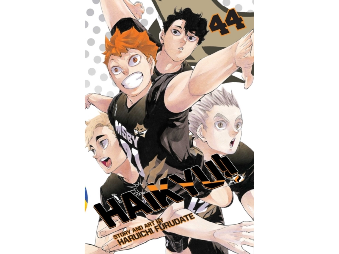 Livro Haikyu!!, Vol. 44 de Haruichi Furudate (Inglês)