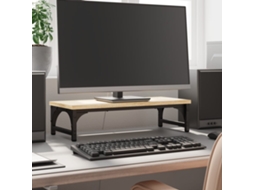 Vidaxl Suporte Monitor 55x23x14 Cm Derivados Madeira Carvalho Sonoma