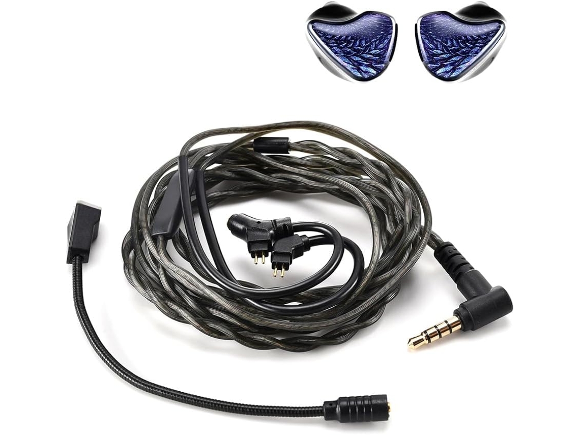 Fones de Ouvido Intra auriculares com Microfone, Hifi para Música, com Fio. SFUSHOS