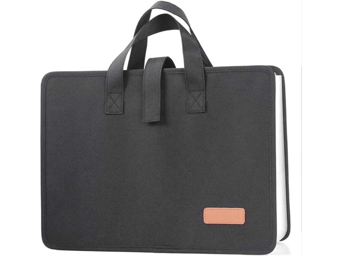Organizador de Documentos com 13 Bolsos Expansíveis para Arquivos e Alça. Formato: Informação Ausente. SFUSHOS