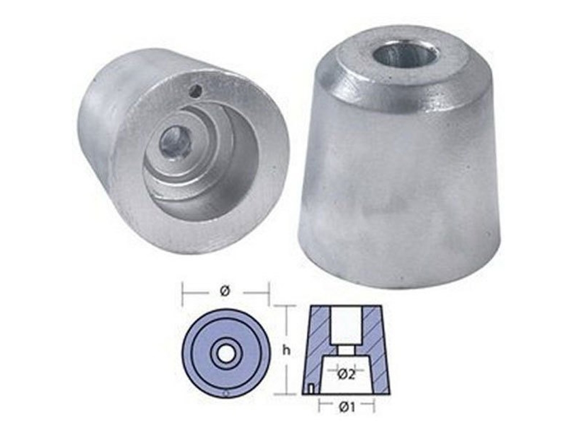 Ânodo Reggiani Prateado 25 Mmtecnoseal