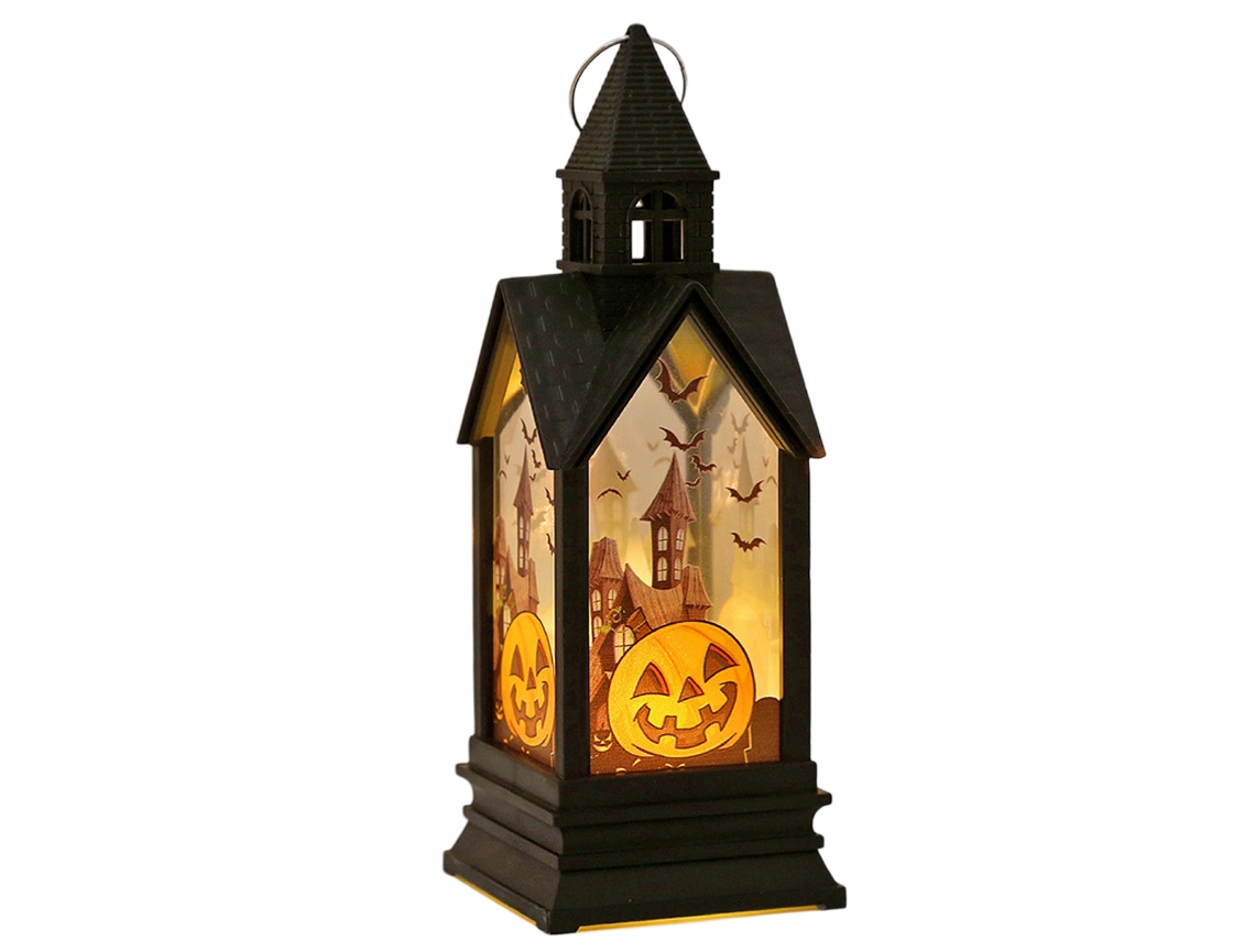Decoração de Halloween em Led Lanterna de Abóbora para Interior e Exterior NEVEANCE