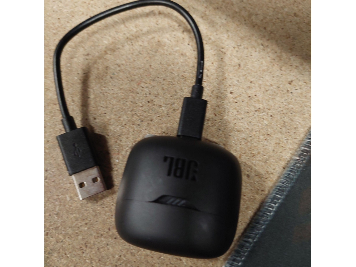 Auriculares Bluetooth True Wireless JBL Tune Flex (Outlet Grade B - In Ear - Microfone - Preto)