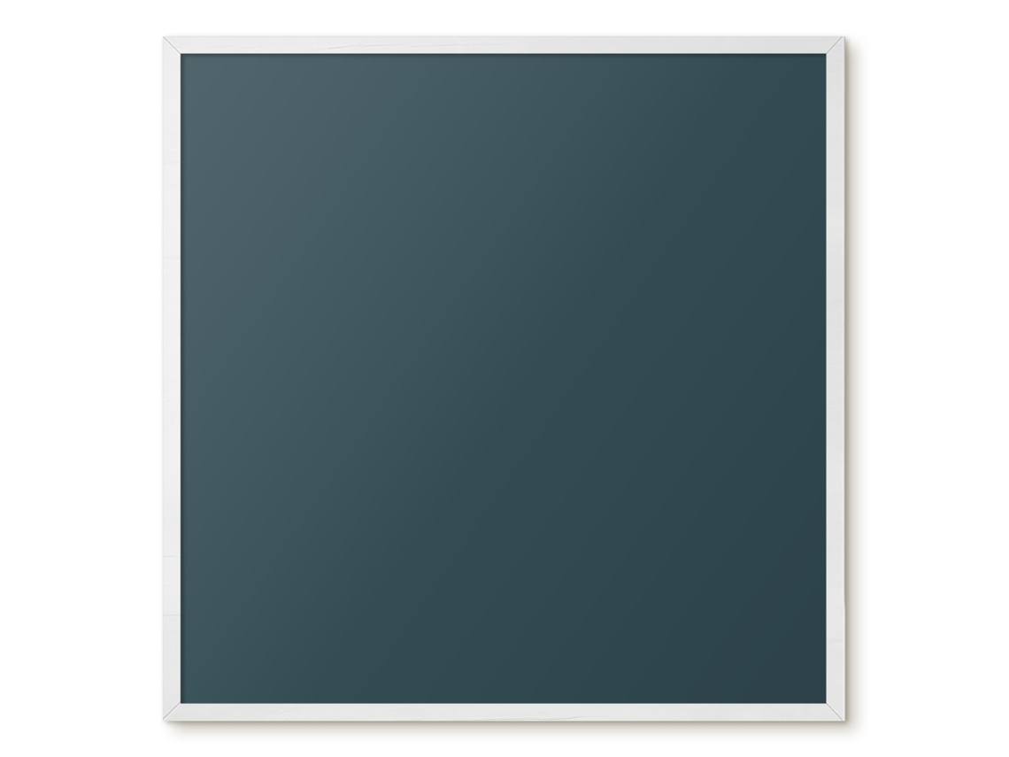 Quadro de parede magnético laranja vibrante para escritório Espelharte (50x50 cm)