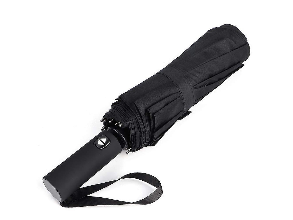 Guarda Chuva De Viagem Automático Teto Compacto À Prova De Vento Com Proteção Solar Uv Aquaforge
