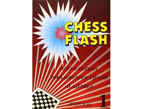 Livro Chess Flash:Aperturas/Sistema Aprender Jugar Ajedrez de Sato Nagashima
