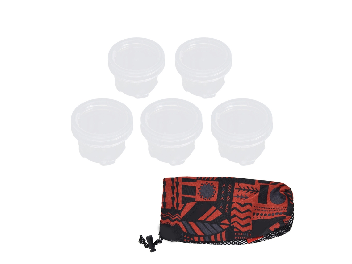 Conjunto De Caixas De Tempero Portátil Para Camping E Viagem