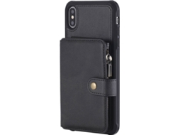 Capa iPhone XS Max WISETONY Kaiqimi-725 Preto
